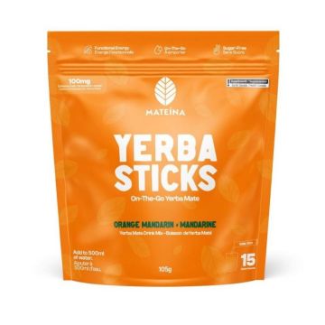 Yerba Maté Sugar Free Orange Mandarin Electrolyte Sticks