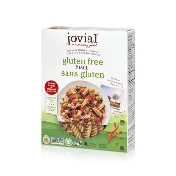 Organic Gluten Free Brown Rice Fusilli Pasta