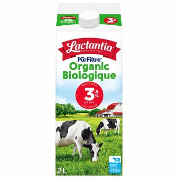 Organic Whole Milk 3.8% M.F.