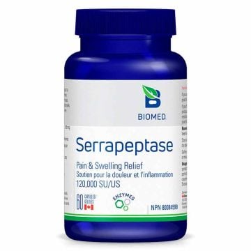 Serrapeptase 120,000 SU - Pain and Inflammation