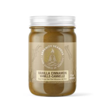 Gel mousse de mer vanille cannelle