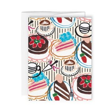Greeting Card  Sweet table 