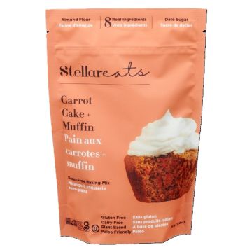 Gluten Free Carrot Bread and Muffin Mix