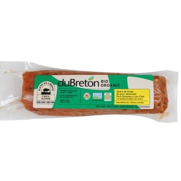 Quart de longe porc désossée BBQ Brésil biologique