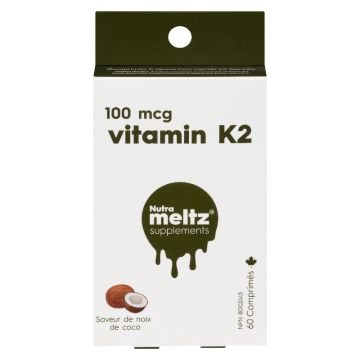 Vitamine K2 noix de coco 100 mcg - Santé des os