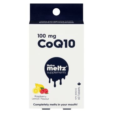 CoQ10 100 mg Raspberry and Lemon - Cardiovascular Health