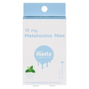 Mélatonine Max menthe fraiche 10 mg - Sommeil
