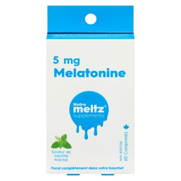 Mélatonine Max menthe fraiche 5 mg - Sommeil