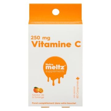 Vitamine C 250 mg orange - Os