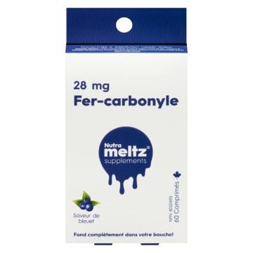 Fer-carbonyle 28mg bleuet - Sang