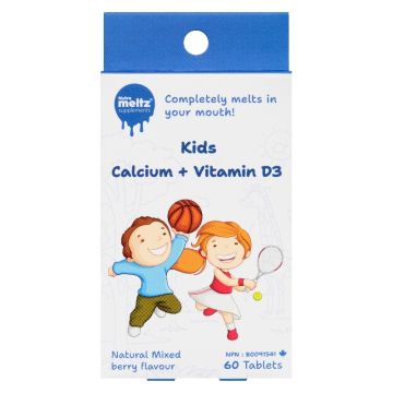 Kids Calcium and Vitamin D3 Mixed Berry - Bones
