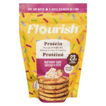 Protein Pancake and Waffle Mix Party Cake
