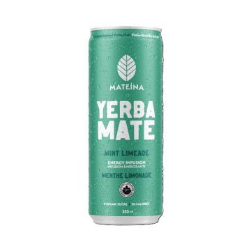 Boisson énergétique yerba maté menthe limonade biologique