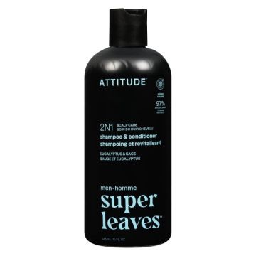 Super Leaves Homme Shampoing et revitalisant sauge et eucalyptus