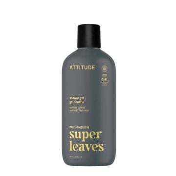 Super leaves Homme Gel douche ambre et agrumes