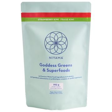 Goddess Greens & Superfoods antioxydant fraise kiwi 30 portions