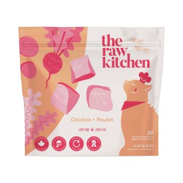 Nourriture fraîche pour chat poulet