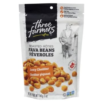 Féveroles rôties saveur de cheddar piquant végétaliennes