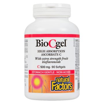 BioCgel Ascorbate C High Absorption 500 mg - Bone and Dental Health