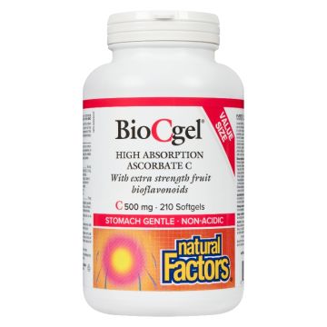 BioCgel Ascorbate C High Absorption 500 mg - Bone and dental health