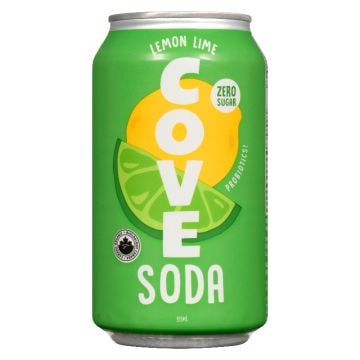 Soda citron lime biologique