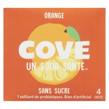 Soda orange biologique 