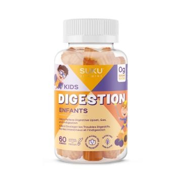 Gélifiés digestion saveur baies pêche - Enfants