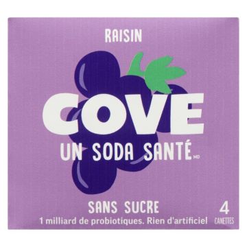 Soda raisin biologique