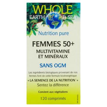 Multivitamines et Minéraux Femmes 50+ - Santé de la femme