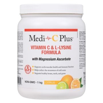 Vitamin C and L-Lysine with Magnesium Ascorbate Citrus 200 Servings