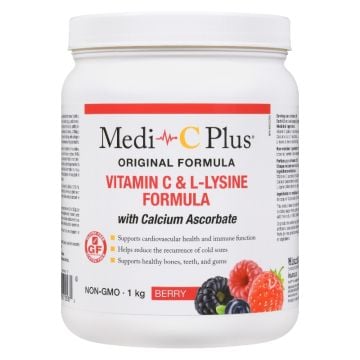 Vitamin C and L-lysine with Calcium Ascorbate Berry 200 Servings