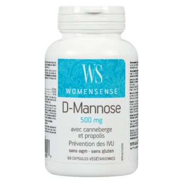 D-Mannose 500 mg canneberge propolis - Santé urinaire