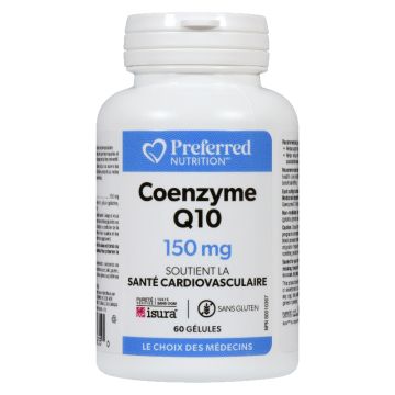 Coenzyme Q10 150 mg - Santé cardiovasculaire