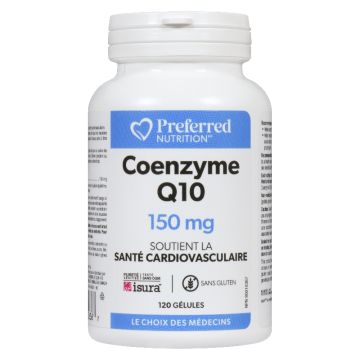 Coenzyme Q10 150 mg - Santé cardiovasculaire