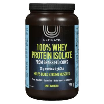 100% Unflavoured Whey Protein Isolate 24 Servings