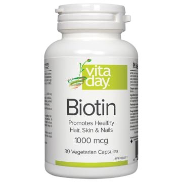 Biotin 1000 mcg - Hair, Skin and Nails