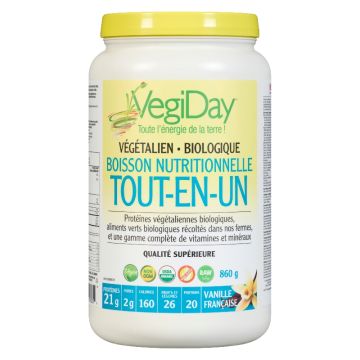 Boisson nutritionnelle tout-en-un vanille française 20 portions