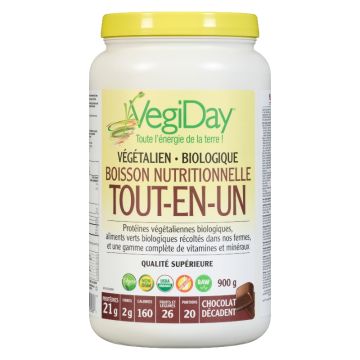 Boisson nutritionnelle tout-en-un chocolat 20 portions