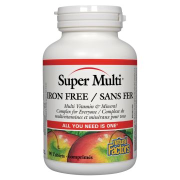 Super Multi sans fer complexe multivitamines et minéraux - Système immunitaire