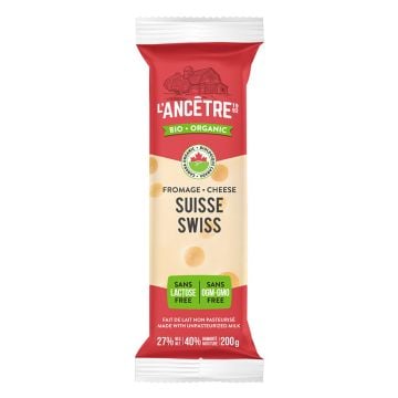 Fromage suisse biologique sans lactose 27%