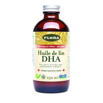 Huile de lin et nutritionnelles - Huile de lin DHA