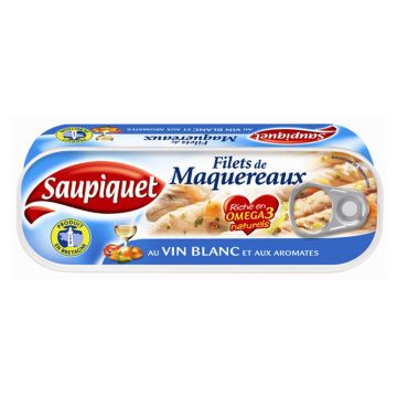 Mackerel fillets - White wine and herbs