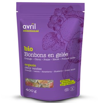 Bonbons en gelée biologiques - Saveurs mélangées