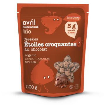 Céréale Étoile croquante au chocolat biologique