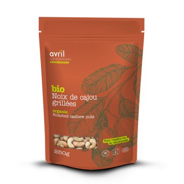 Noix de cajou grillées biologiques 