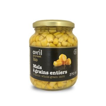 maïs à grains entiers biologiques