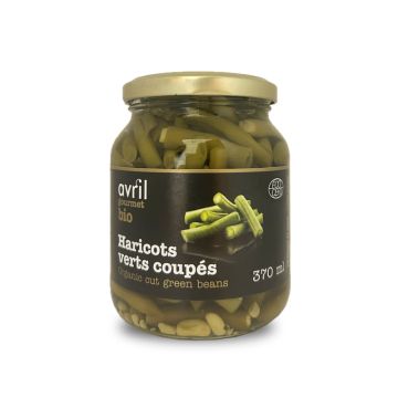 Légumes et légumineuses - Haricots verts coupés biologiques