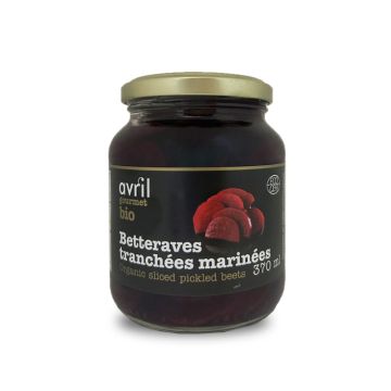 betteraves tranchées marinées biologiques