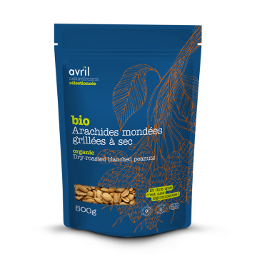 Organic Dry-roasted Blanched Peanuts