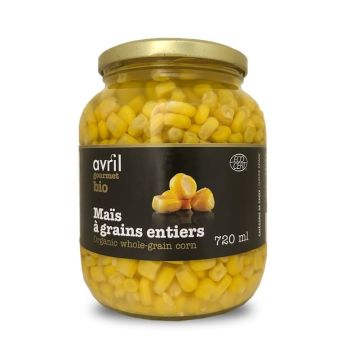 Maïs à grains entiers biologiques